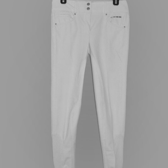 Smartpak Full Seat White Breeches - Picture 2 of 3